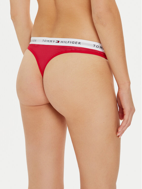 Tommy Hilfiger Tommy Hilfiger Sada 3 kusů string kalhotek UW0UW05532 Barevná