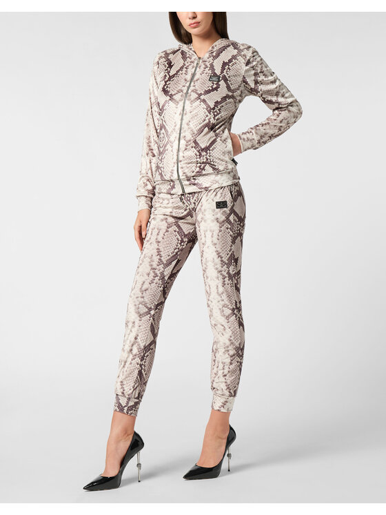 PHILIPP PLEIN PHILIPP PLEIN Bluza 27893 Beżowy Regular Fit