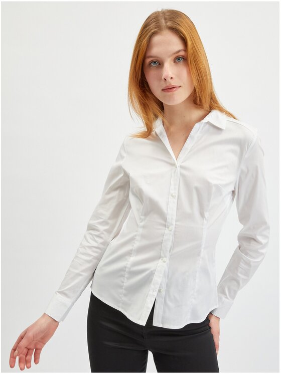Orsay Orsay Koszula 690221-000000__34 Biały Regular Fit