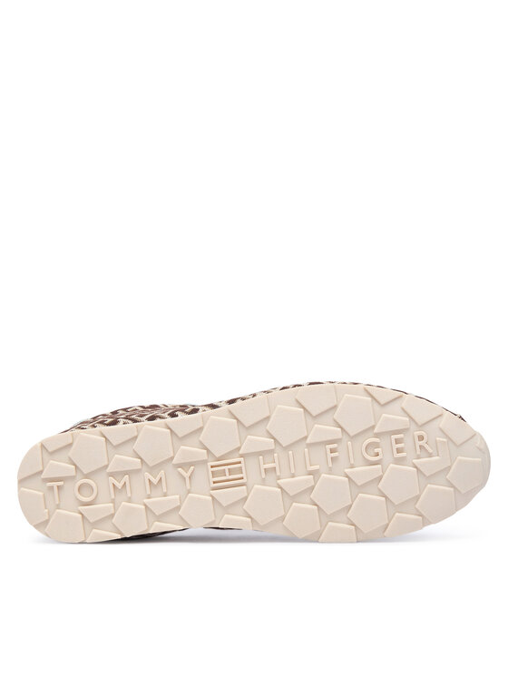 Tommy Hilfiger Tommy Hilfiger Sneakers Bella Monogram Sneaker FW0FW09523 Marrone