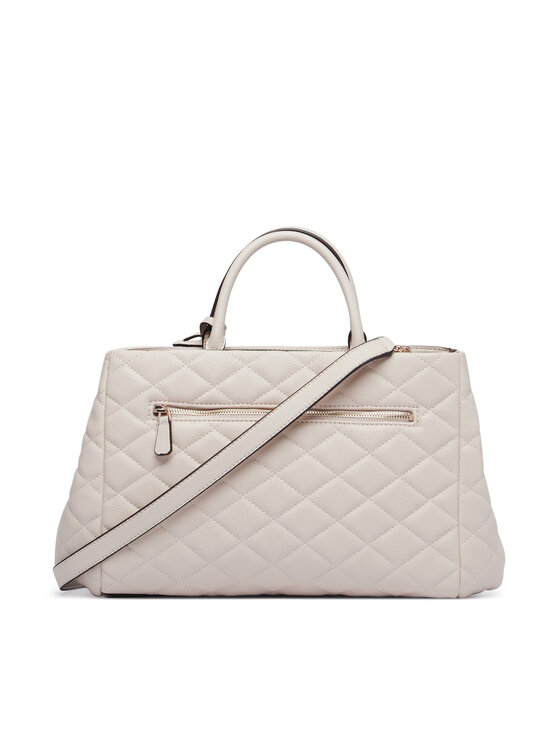 Guess Guess Дамска чанта Frances HWQG22 41060 Кремав