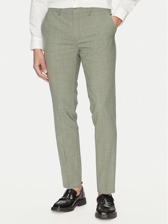 HUGO HUGO Öltöny Arti/Hesten232X 50540341 Zöld Extra Slim Fit