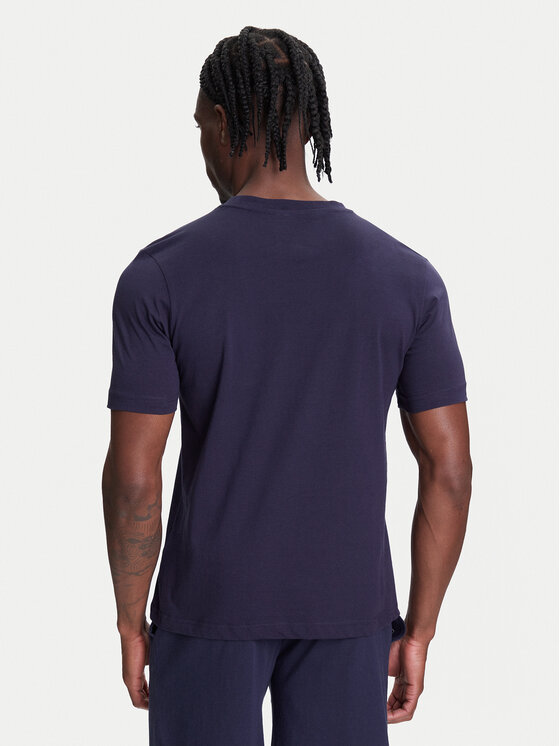 Kappa Kappa T-Shirt 351U8KW 193 Granatowy Regular Fit