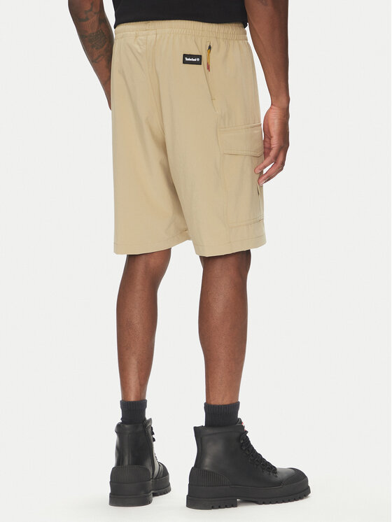 Timberland Timberland Αθλητικό σορτς TB0A677F Μπεζ Regular Fit