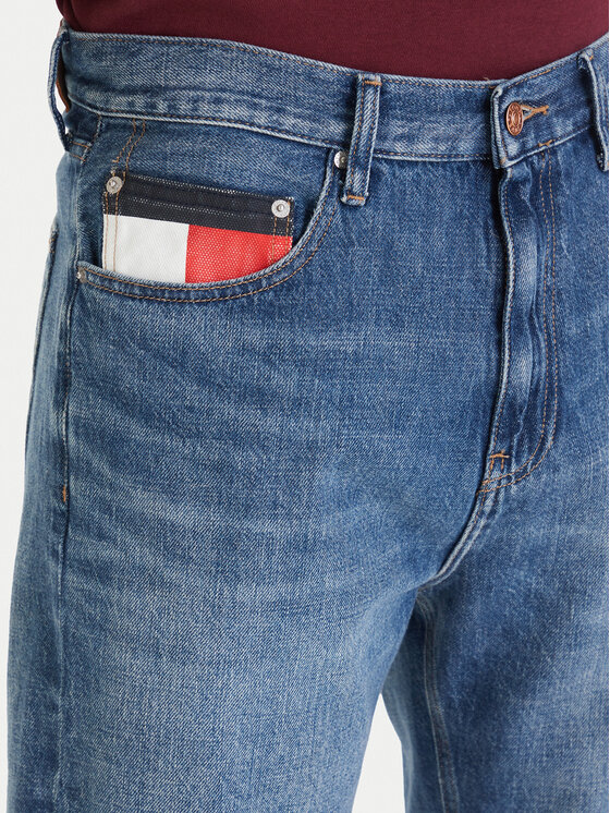 Tommy Jeans Tommy Jeans Džínové šortky Otis DM0DM22991 Modrá Regular Fit