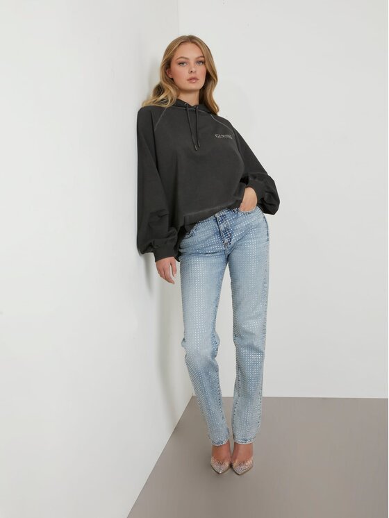 Guess Guess Jeansy 160581 Niebieski Straight Fit