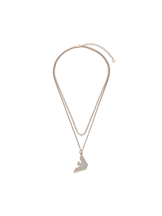 Emporio Armani Colier EGS2953221 Roz Accesorii imagine noua