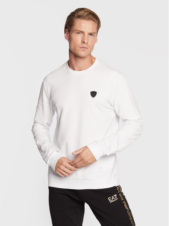 Felpa 8NPM05 PJBPZ 1100 Bianco Regular Fit