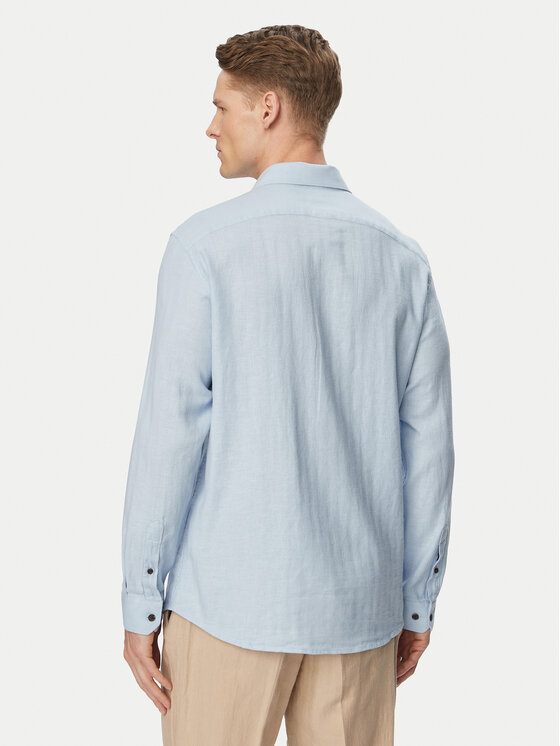Jack & Jones Jack & Jones Marškiniai Parker 12292161 Mėlyna Regular Fit