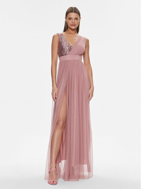 Rinascimento Rochie de seară CFC0117528003 Roz Regular Fit