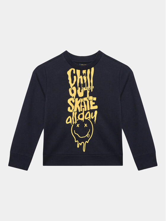 OVS OVS Суитшърт 1820960 Тъмносин Regular Fit