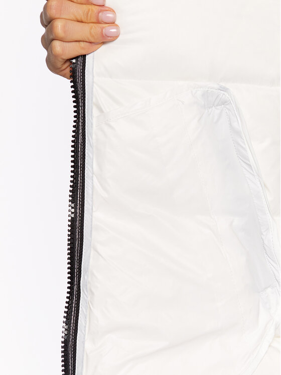 TWINSET TWINSET Μπουφάν πουπουλένιο 222TP2203 Λευκό Regular Fit