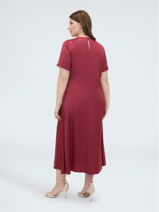Fiorella Rubino Fiorella Rubino Vestito da giorno 7078T001758N026 Rosso A-Line Fit