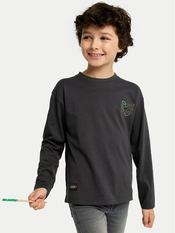 Mayoral Bluză 7089 Gri Regular Fit