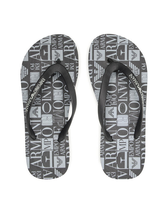 Emporio Armani Emporio Armani Žabky XVQS01 XN122 R625 Čierna