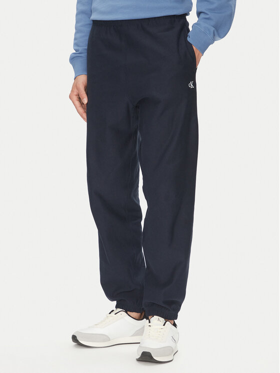 Calvin Klein Jeans Calvin Klein Jeans Teplákové kalhoty Premium LV04RC279G Tmavomodrá Regular Fit