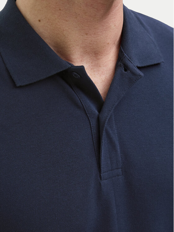 Jack & Jones Jack & Jones Polo Kane 12270150 Granatowy Regular Fit