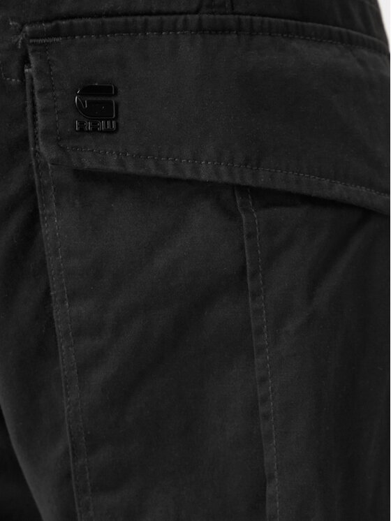 G-Star Raw G-Star Raw Bavlnené nohavice Rovic D02190-5126 Čierna Regular Fit