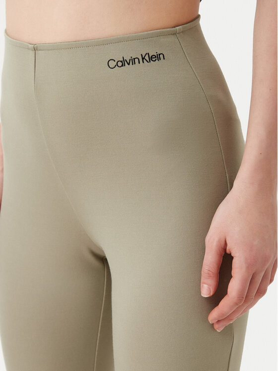 Calvin Klein Jeans Calvin Klein Jeans Leggings Milano J20J225089 Zelena Slim Fit
