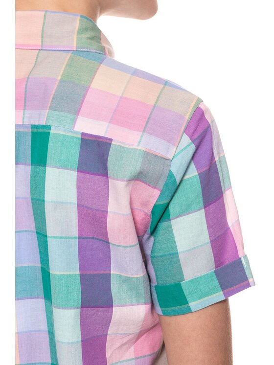 Wrangler Wrangler Camicia SS SHIRT Rosa Regular Fit