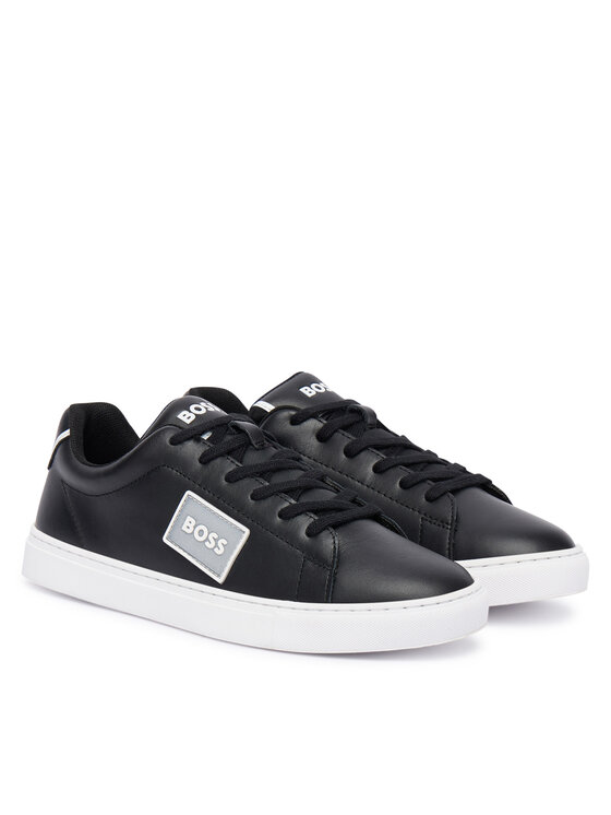 BOSS BOSS Sneakersy J52554 S Čierna