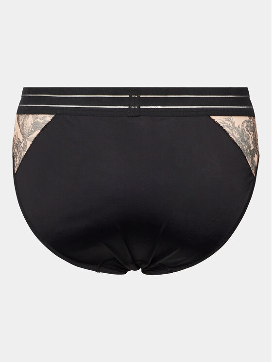 Maison Lejaby Maison Lejaby Класически дамски бикини Nufit Garden 21163 Черен