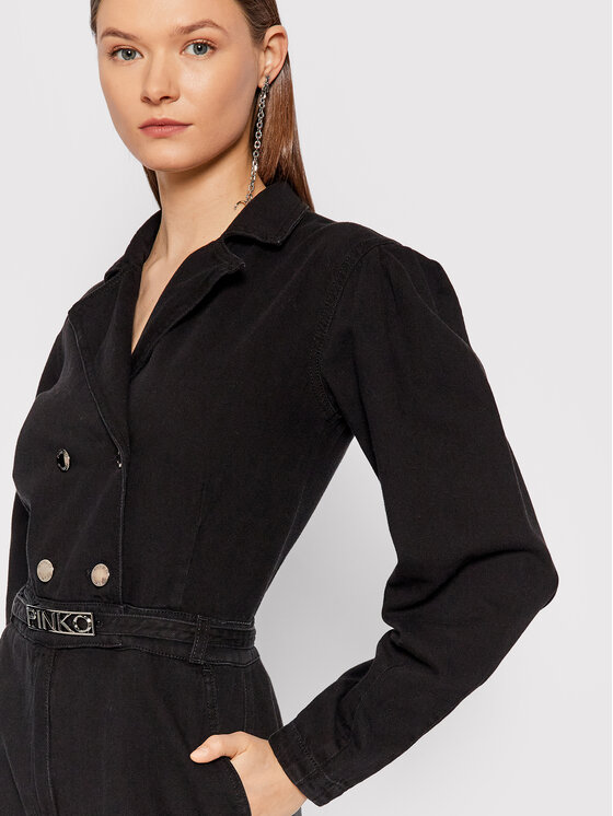PINKO Pinko Kombinezon Little Rock 1J10R8 Y78N Črna Regular Fit