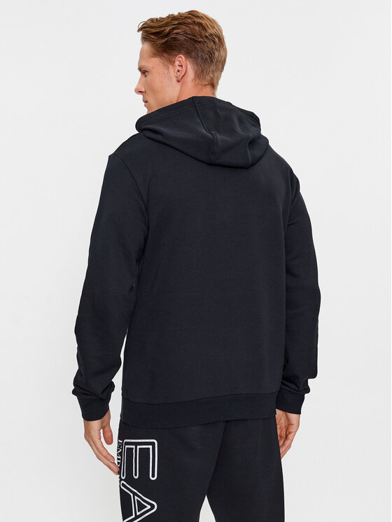 EA7 Emporio Armani EA7 Emporio Armani Sweatshirt 6RPM09 PJSHZ 1200 Schwarz Regular Fit