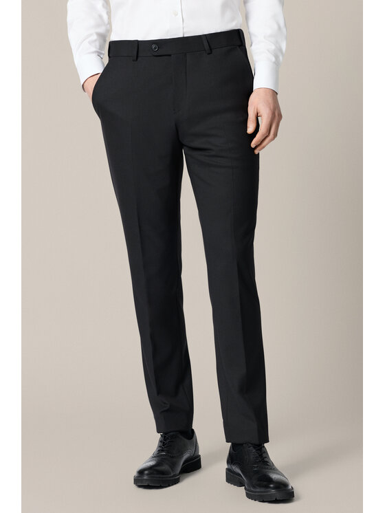 Lancerto Lancerto Garnitur Apricale GA073225000001 Czarny Slim Fit