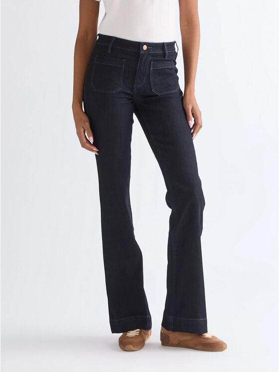 Wrangler Wrangler Jeansy Flare 623 Niebieski Flare Fit