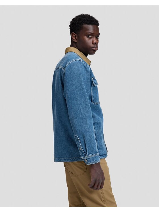Lee Lee Koszula WORKWEAR OVERSHIRT Niebieski Relaxed Fit
