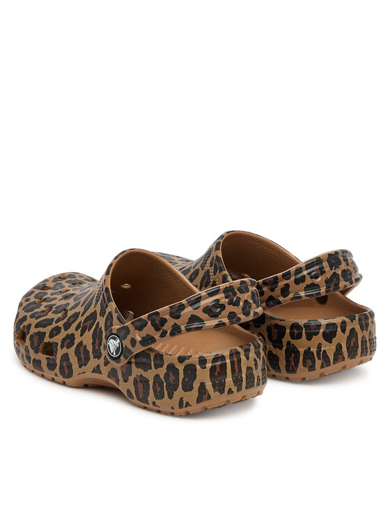 Crocs Crocs Шльопанці Classic Animal Clog 211881 Коричневий