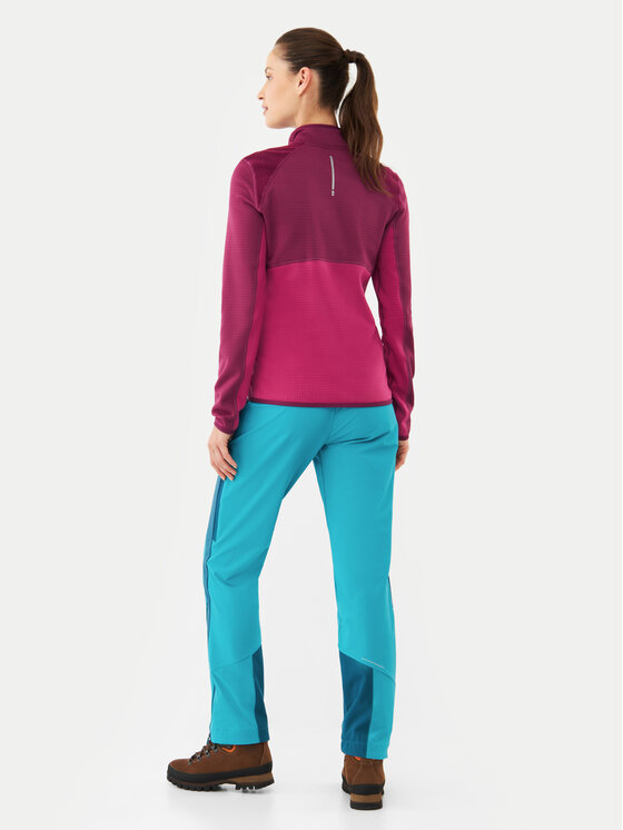 Viking Viking Bluza Midland Lady 720/25/8000 Fioletowy Regular Fit