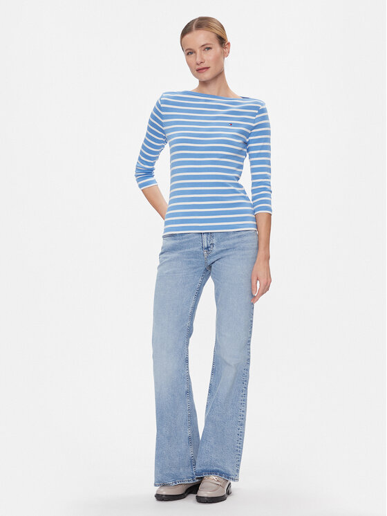 Tommy Jeans Tommy Jeans Jeansy Sophie DW0DW17200 Niebieski Flare Fit