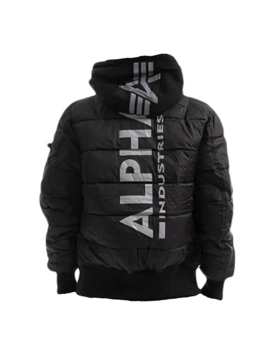 Alpha Industries Alpha Industries Kurtka zimowa AI.118107-285-M Czarny Regular Fit