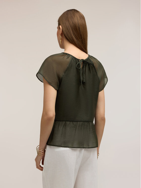 Motivi Motivi Top D047Q000554N035 Verde Over Fit