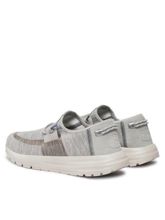 Hey Dude Hey Dude Sneakersy Sirocco Dual Knit 40184-007 Szary