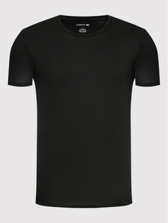 Lacoste Lacoste Комплект тениски TH3321 Черен Slim Fit
