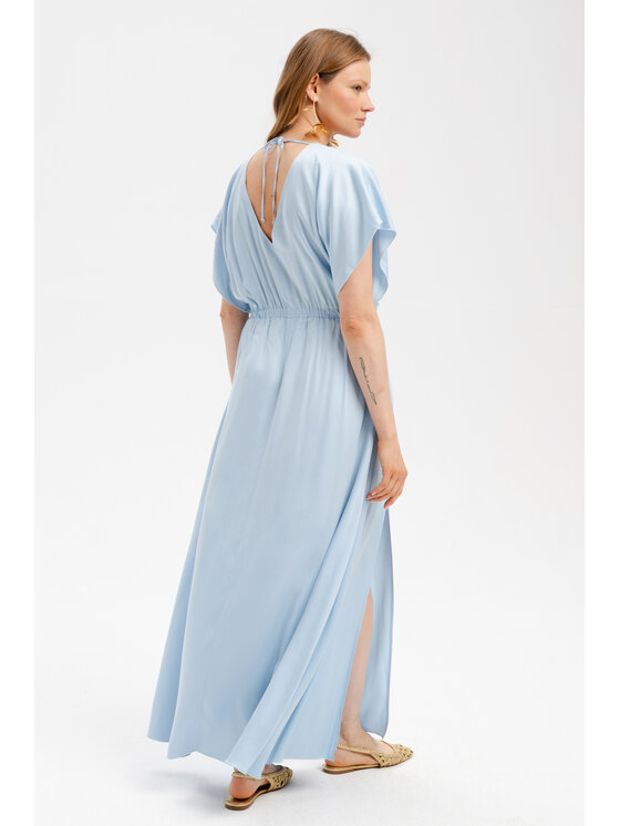 blue shadow blue shadow Sukienka codzienna Aura Niebieski Regular Fit