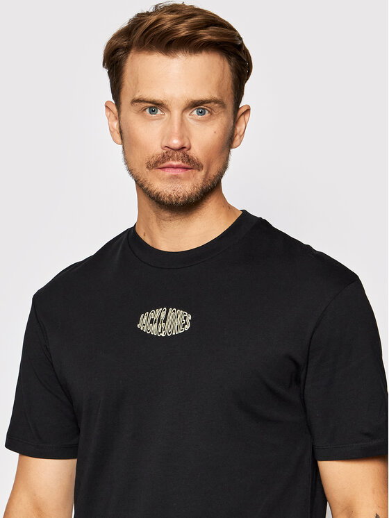 T-shirt Worlds 12193963 Nero Relaxed Fit
