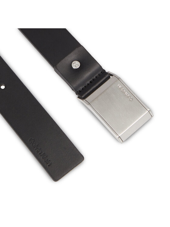 Calvin Klein Calvin Klein Cintura da uomo Adj Beveled Plaque K50K510950 Nero