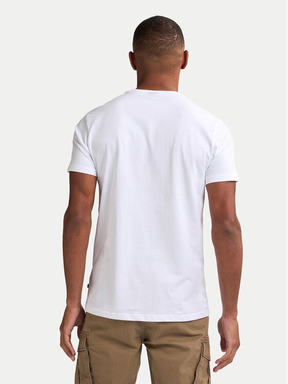 Petrol Industries Petrol Industries T-Shirt M-1050-TSR600 Bílá Regular Fit