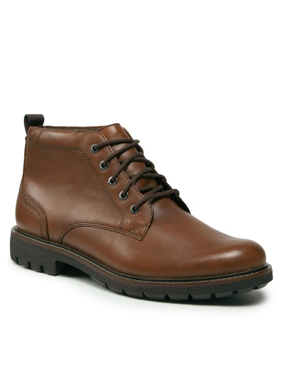 Bottines Clarks Batcombe Mix Pour Homme - Confort Cushion Plus, Semelle Légère, Style Classique Intemporel
