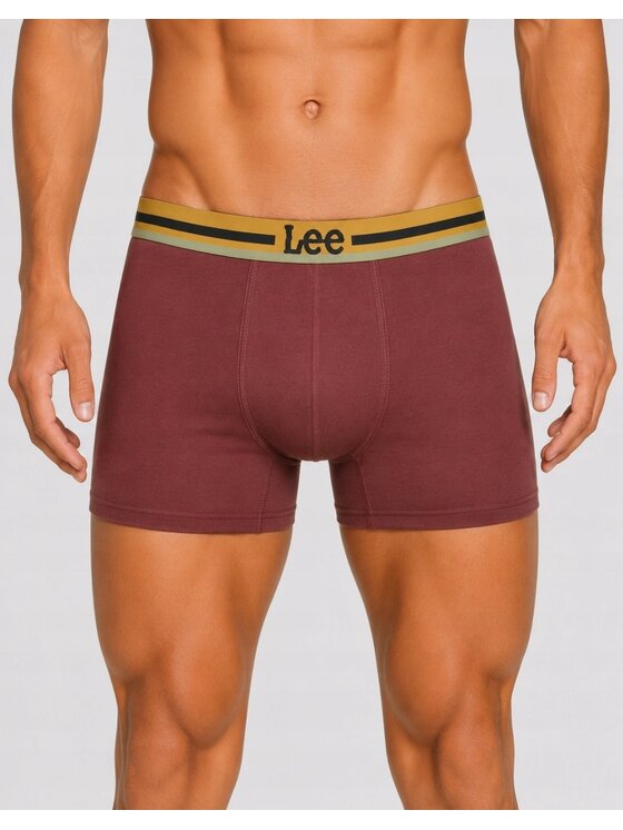 Lee Lee Bokserki Hay 3 Pack Cotton Elastane Medium Trunks Kolorowy