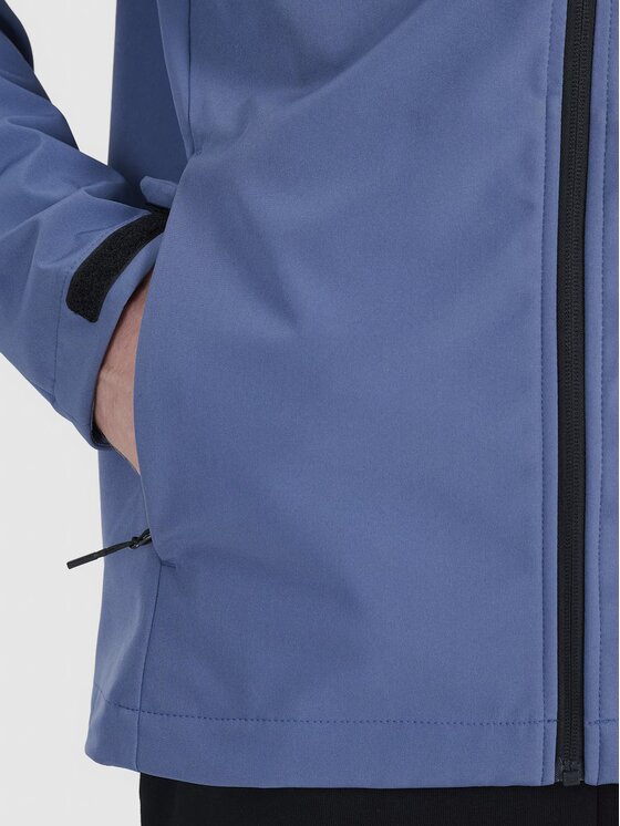 4F 4F Μπουφάν Softshell 4FWSS25TSOFM324-32S Μπλε Regular Fit