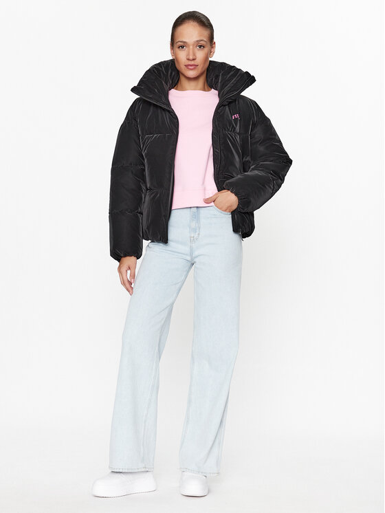 Fila Fila Kurtka puchowa FAW0645 Czarny Regular Fit