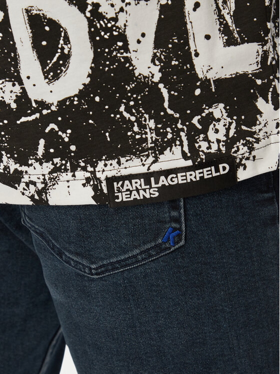 Karl Lagerfeld Jeans Karl Lagerfeld Jeans T-Shirt B3M17033 Kolorowy Relaxed Fit