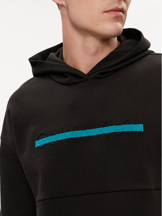 Calvin Klein Calvin Klein Džemperis Color Embosed Logo K10K112442 Juoda Regular Fit