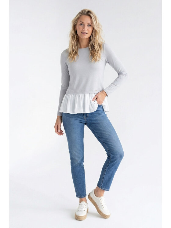 FIGL FIGL Halenka M1346 Tmavě šedá A-Line Fit