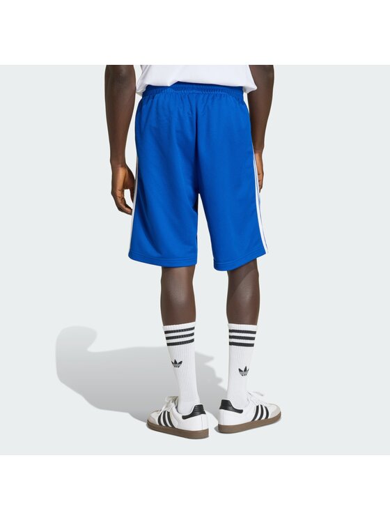 adidas adidas Szorty materiałowe 161551 Błękitny Loose Fit